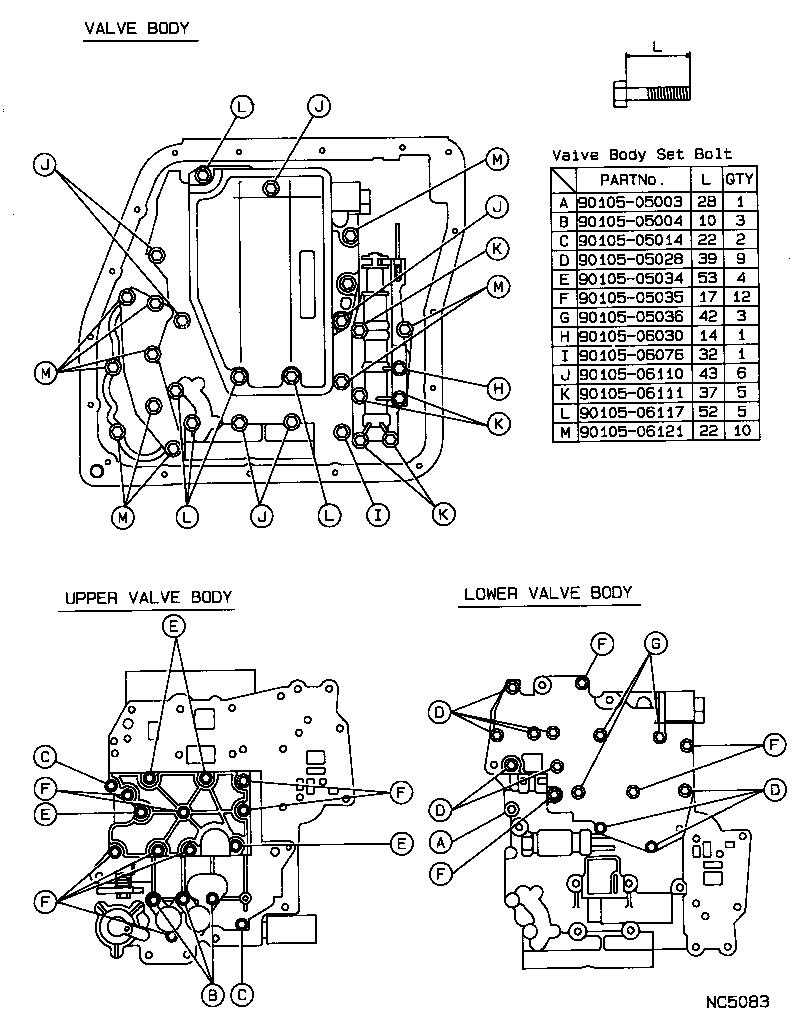  CAMRY |  VALVE BODY OIL STRAINER ATM