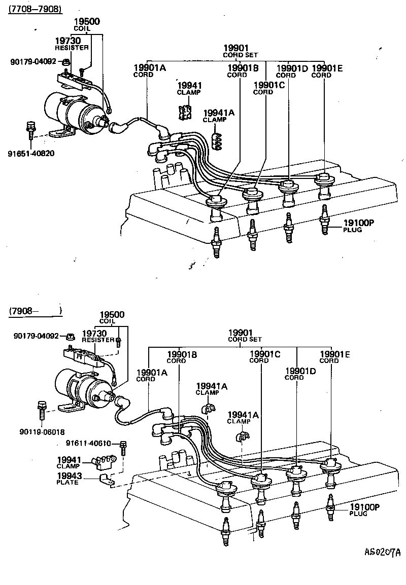  CELICA |  IGNITION COIL SPARK PLUG