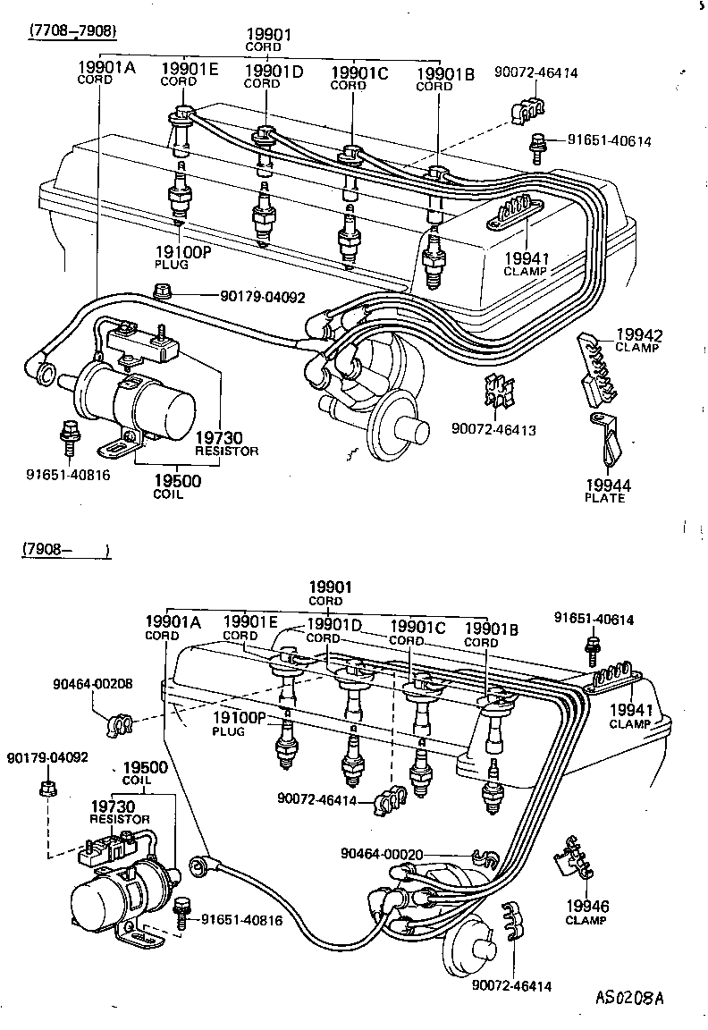  CELICA |  IGNITION COIL SPARK PLUG