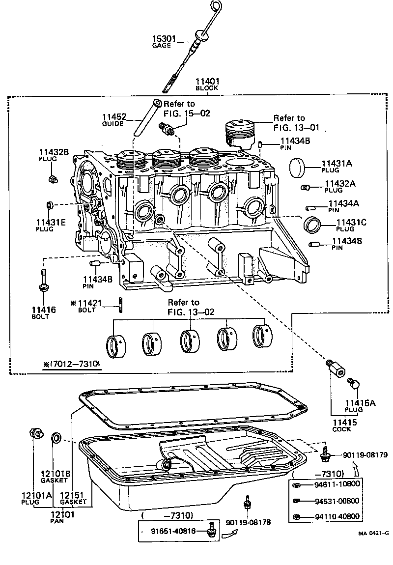  CARINA |  CYLINDER BLOCK