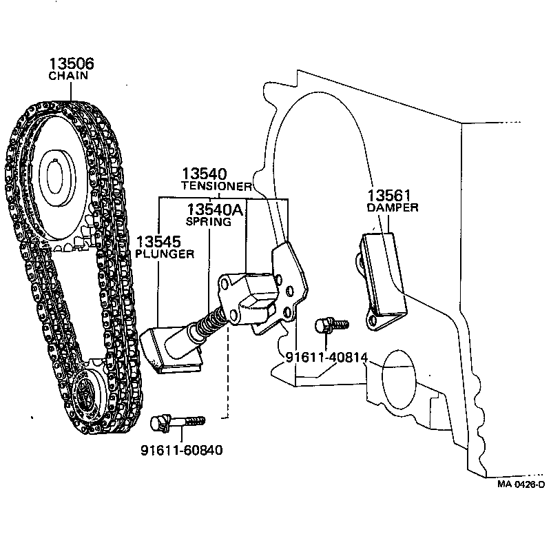  CARINA |  TIMING CHAIN