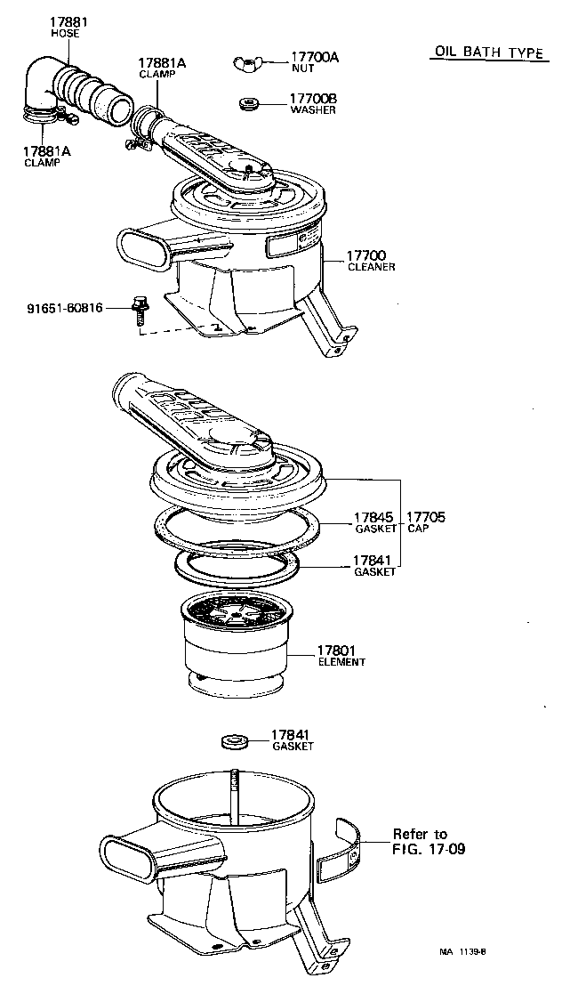  LAND CRUISER 40 45 55 |  AIR CLEANER