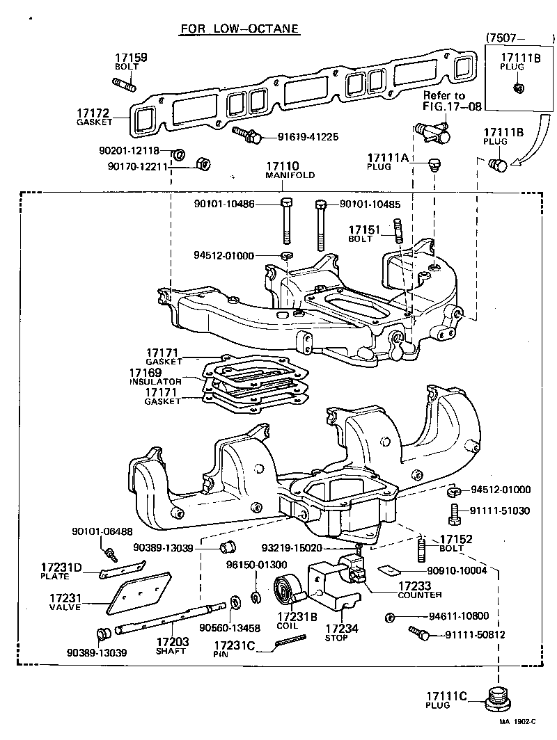  LAND CRUISER 40 45 55 |  MANIFOLD