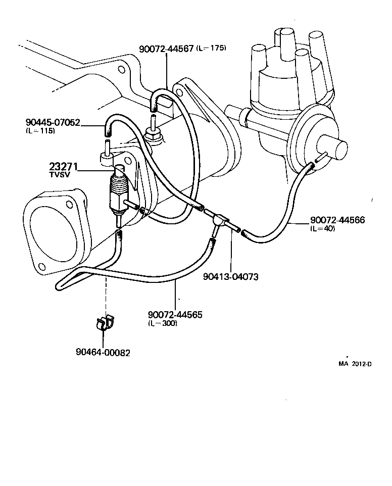  CELICA |  VACUUM PIPING