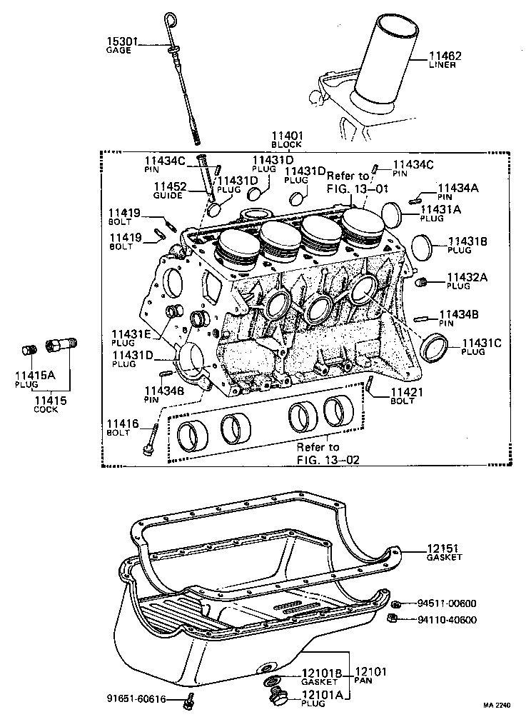  LITEACE |  CYLINDER BLOCK