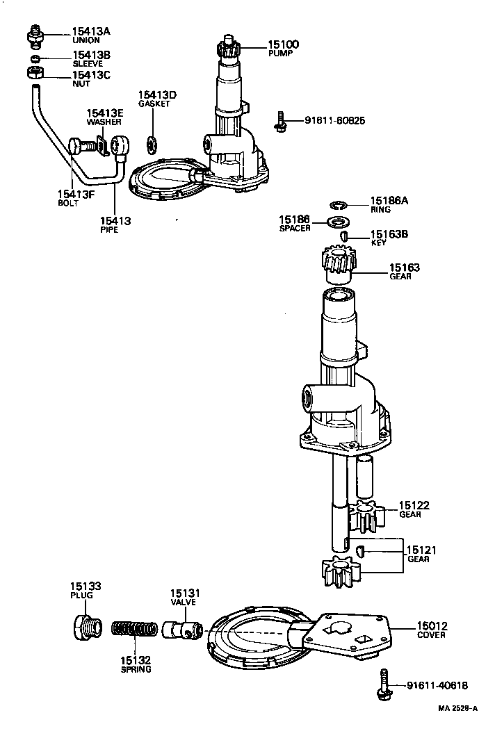  CRESSIDA |  ENGINE OIL PUMP