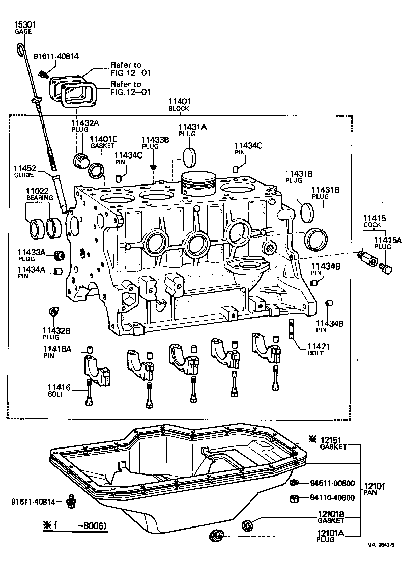  CELICA |  CYLINDER BLOCK