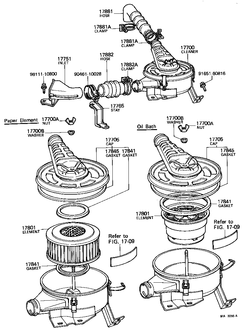 LAND CRUISER 40 45 55 |  AIR CLEANER