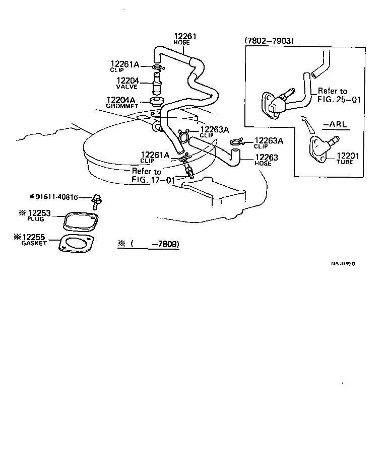  CROWN |  VENTILATION HOSE