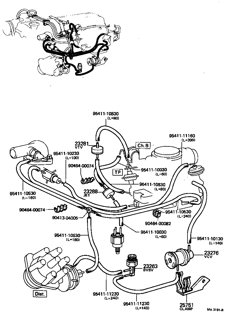  CRESSIDA |  VACUUM PIPING