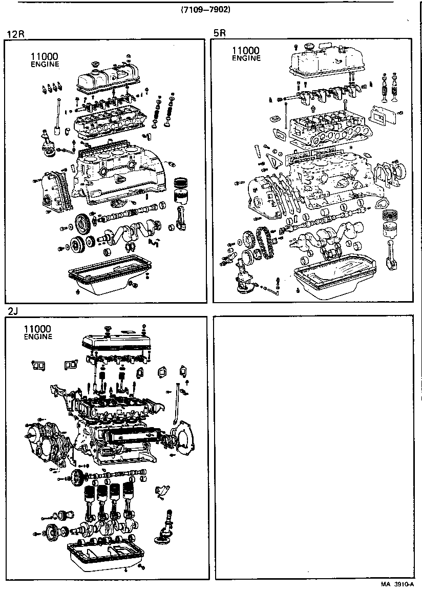  TOYOACE |  PARTIAL ENGINE ASSEMBLY