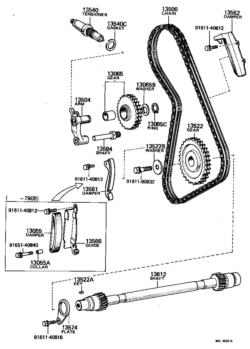  CRESSIDA |  TIMING CHAIN