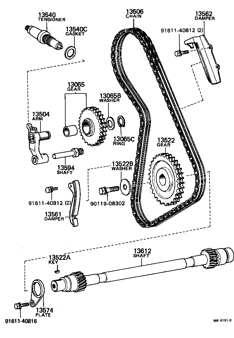  CROWN |  TIMING CHAIN