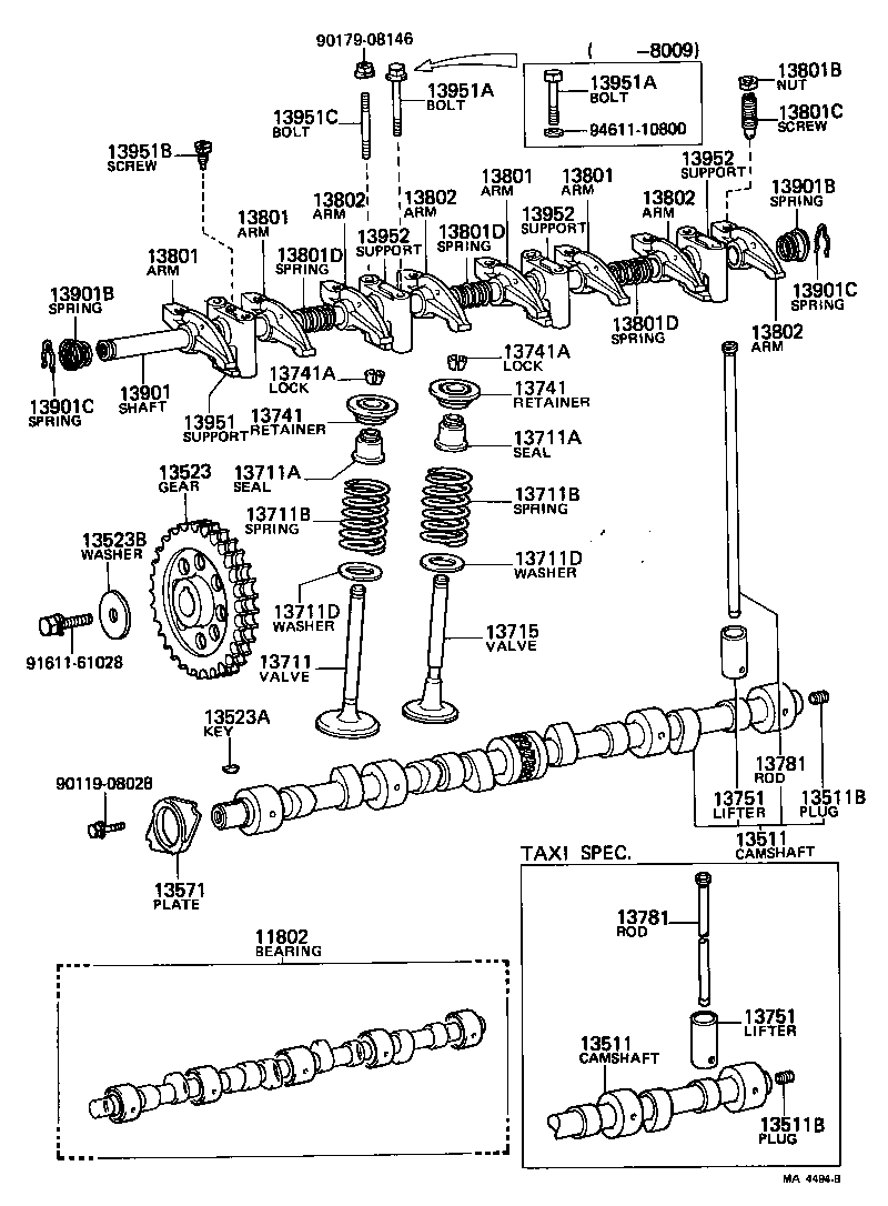  CROWN |  CAMSHAFT VALVE