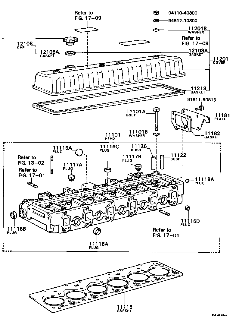  LAND CRUISER 40 45 55 |  CYLINDER HEAD