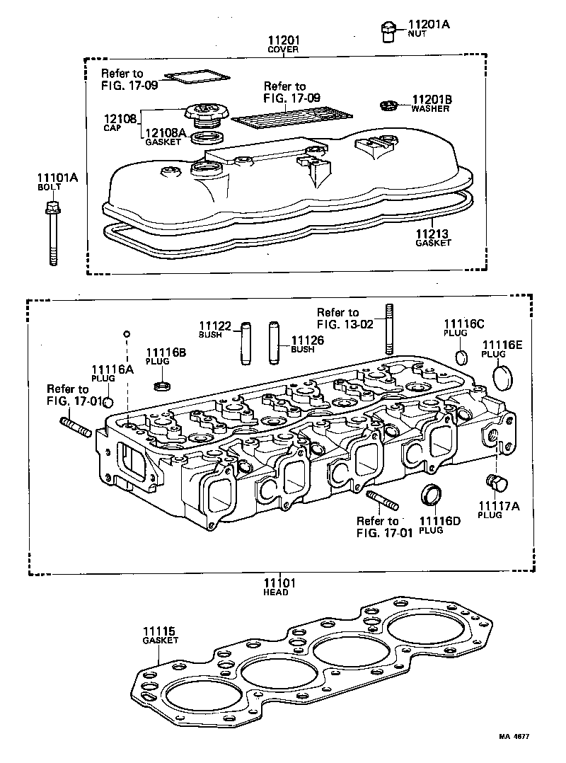  COASTER |  CYLINDER HEAD