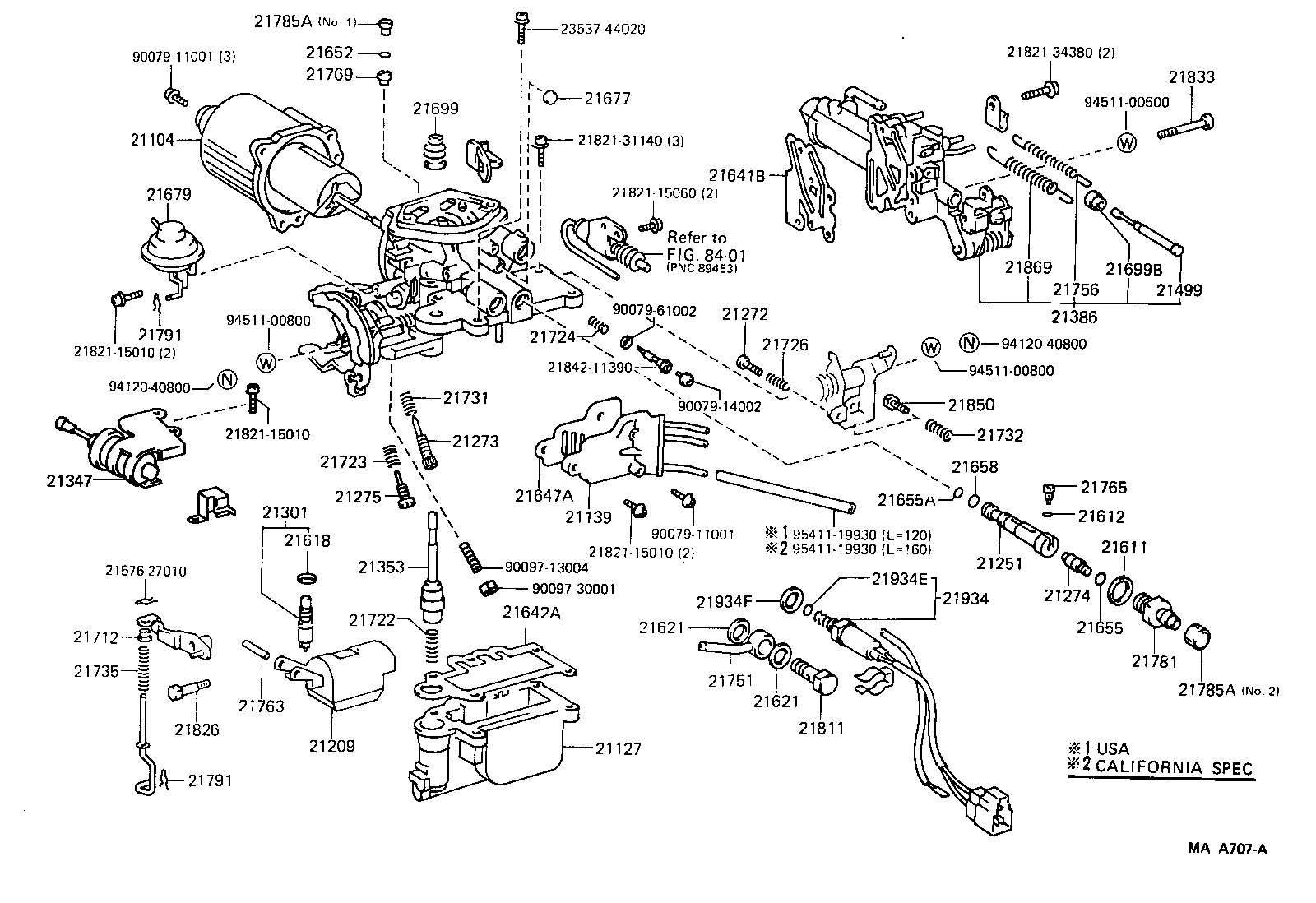  TERCEL |  CARBURETOR