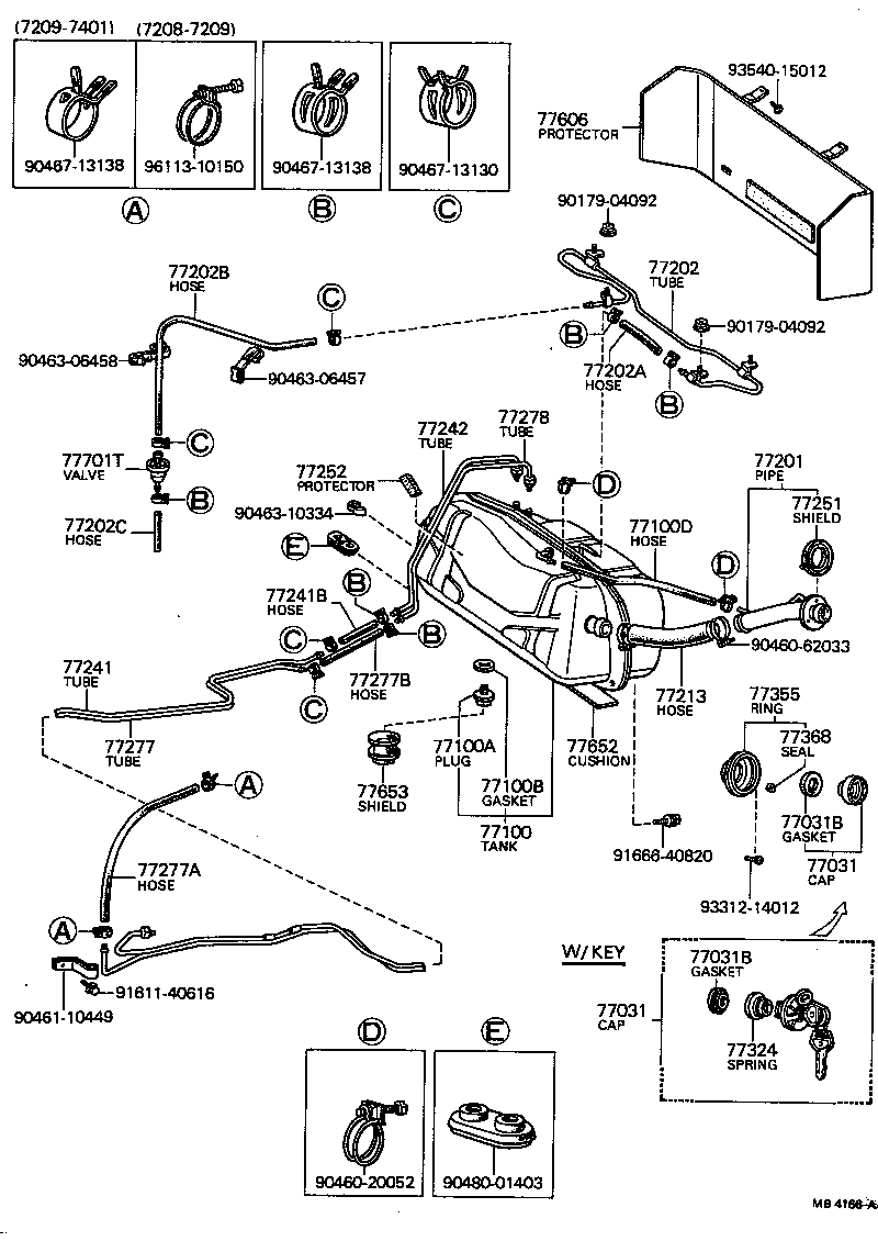  CARINA |  FUEL TANK TUBE