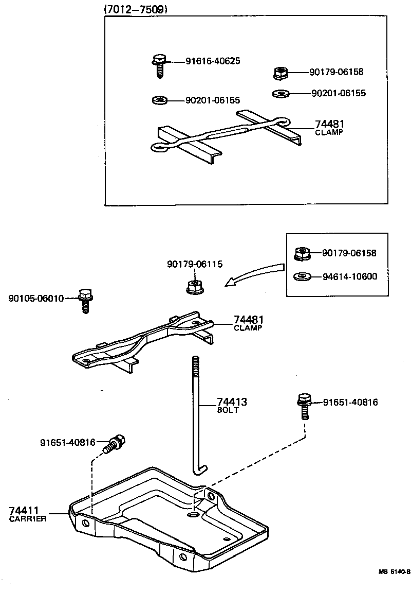  CARINA |  BATTERY CARRIER