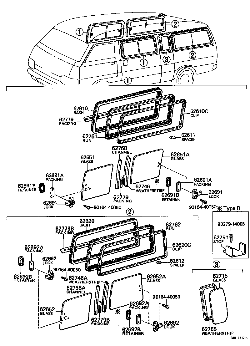  HIACE |  SIDE WINDOW