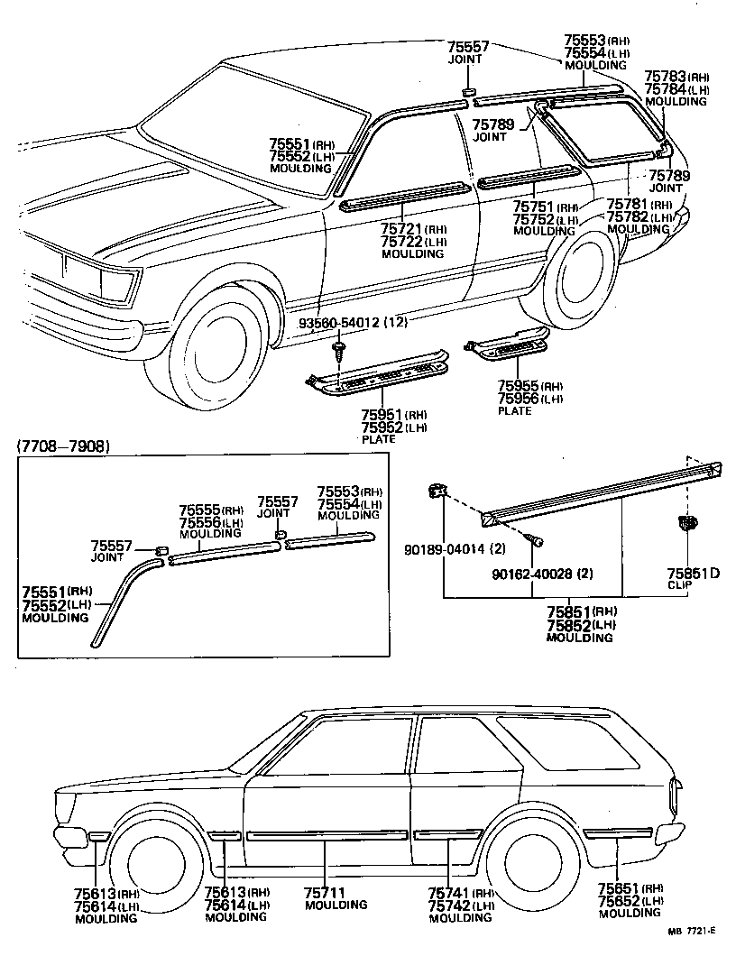  CARINA |  SIDE MOULDING