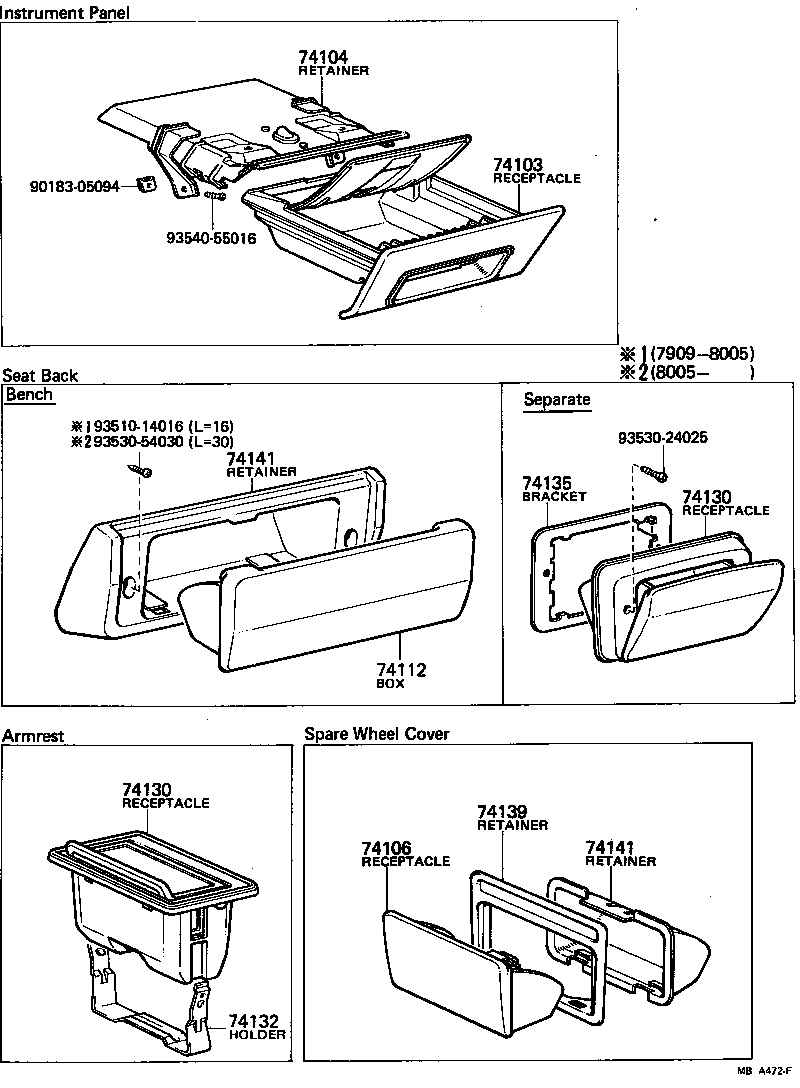  CROWN |  ASH RECEPTACLE