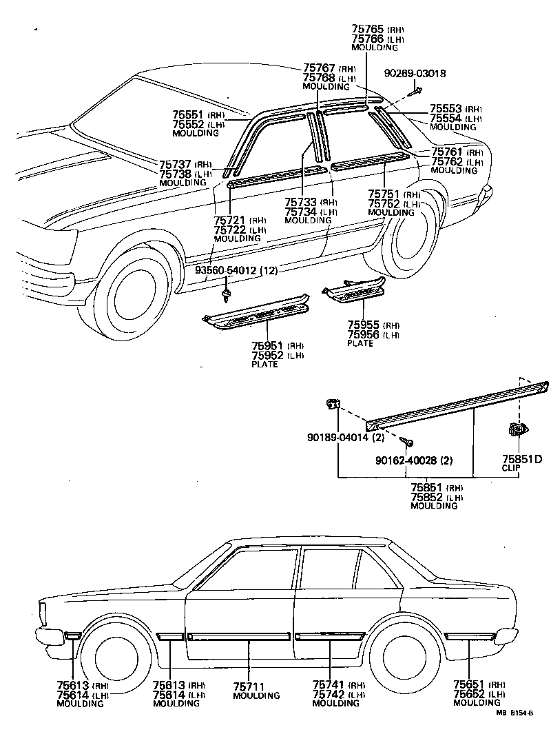  CARINA |  SIDE MOULDING