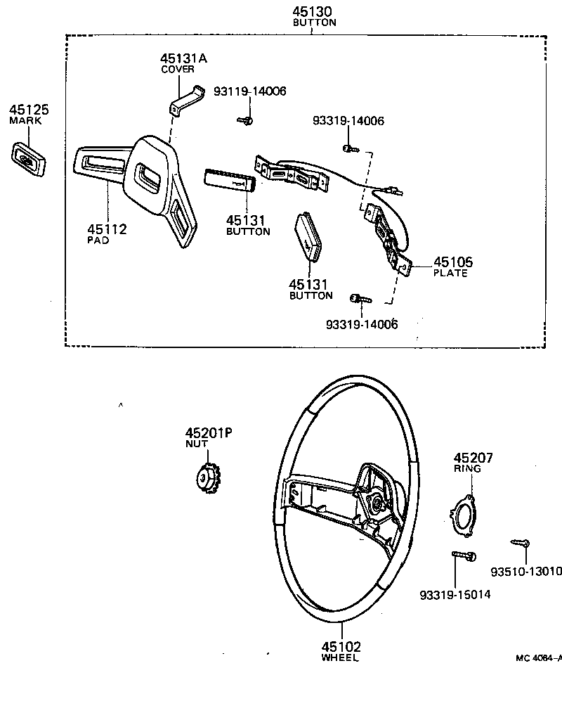  CARINA |  STEERING WHEEL