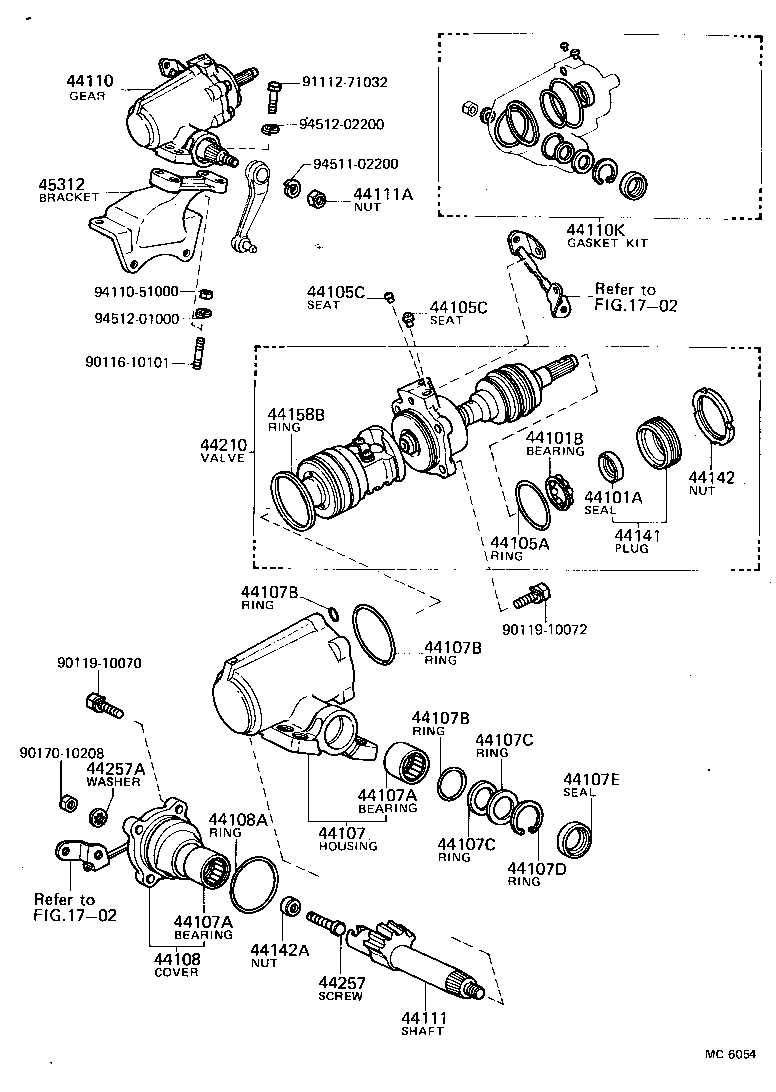  LAND CRUISER 40 45 55 |  STEERING COLUMN SHAFT