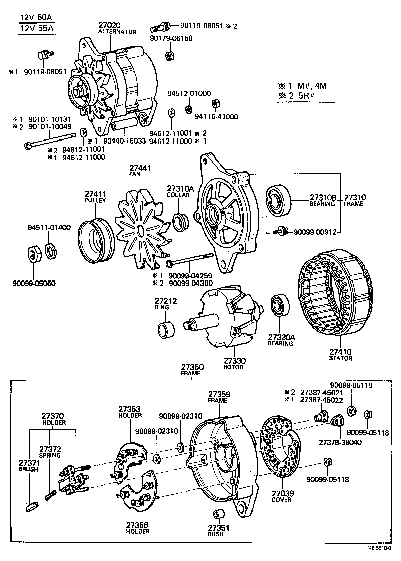  CROWN |  ALTERNATOR