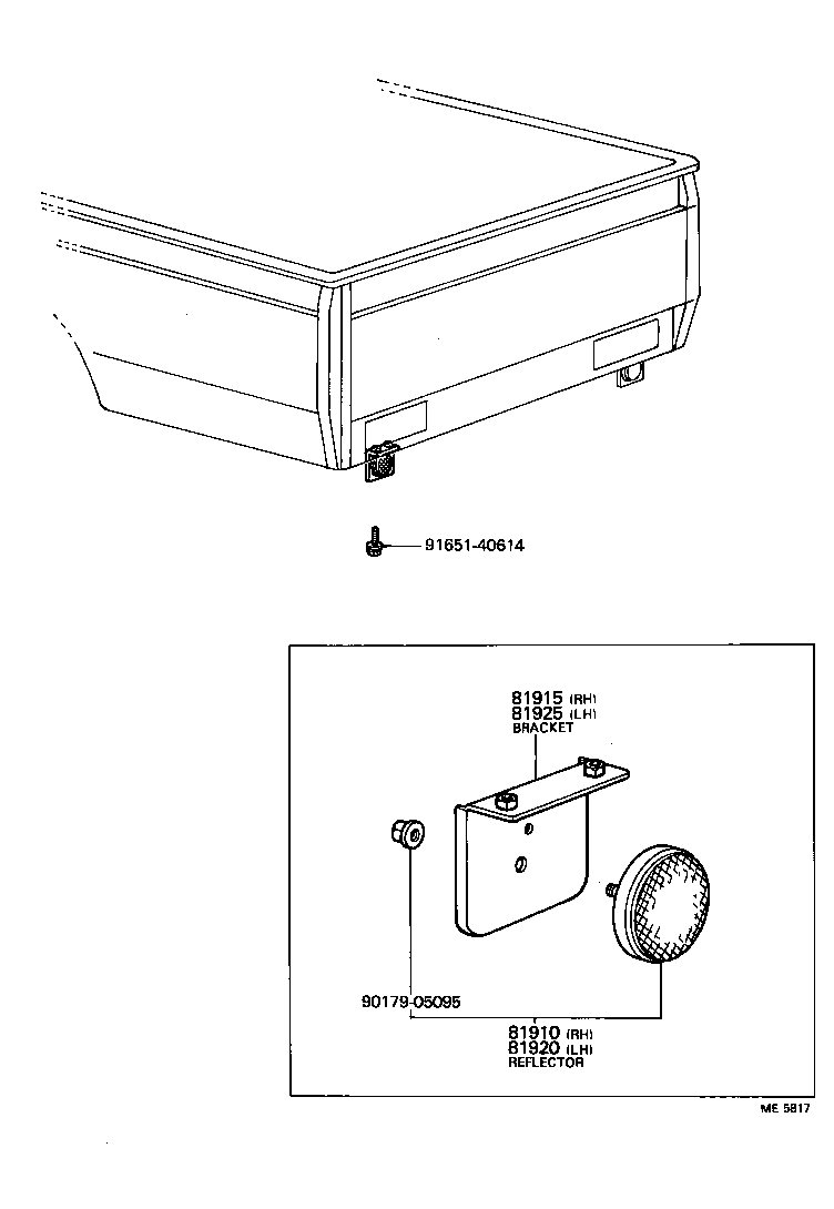  HIACE |  REFLEX REFLECTOR