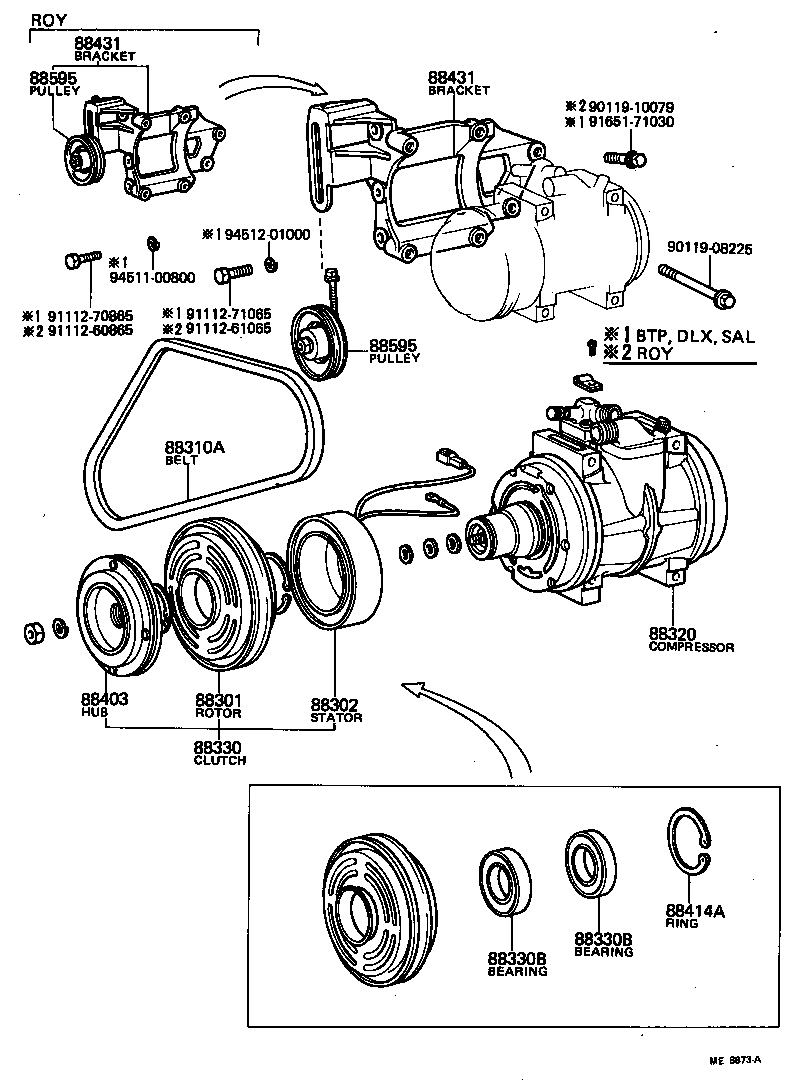  CROWN |  HEATING AIR CONDITIONING COMPRESSOR