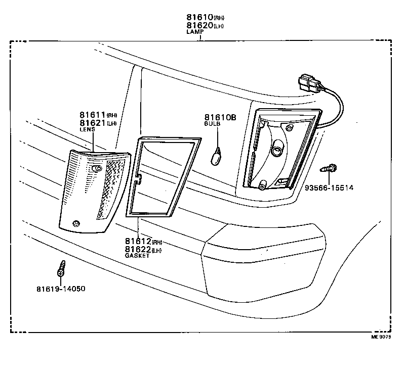  TERCEL |  FRONT CLEARANCE LAMP
