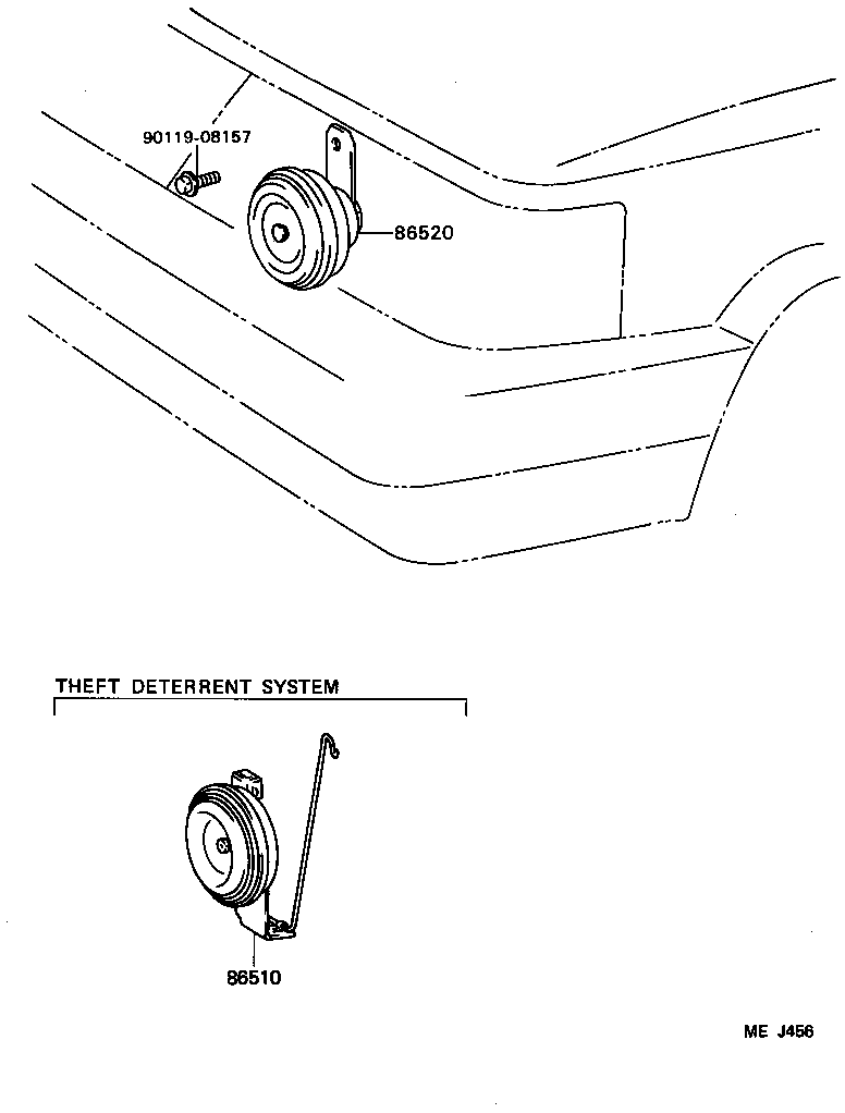  TERCEL |  HORN