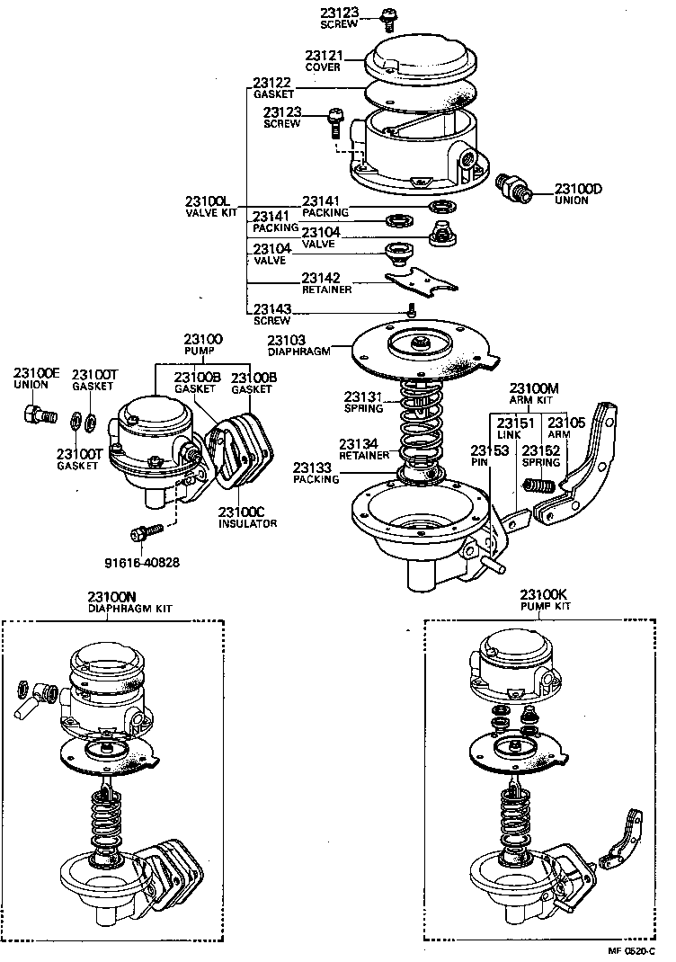  TOYOACE |  FUEL PUMP PIPE