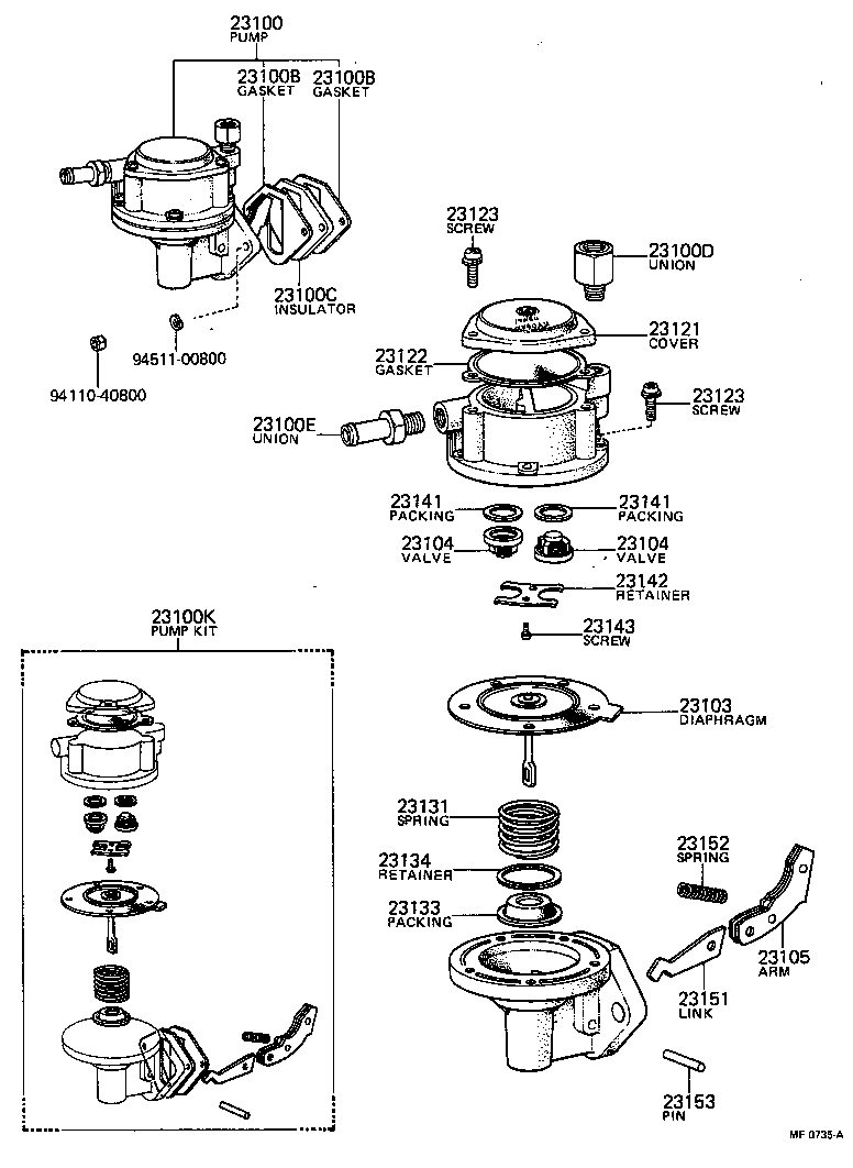  LITEACE |  FUEL PUMP PIPE