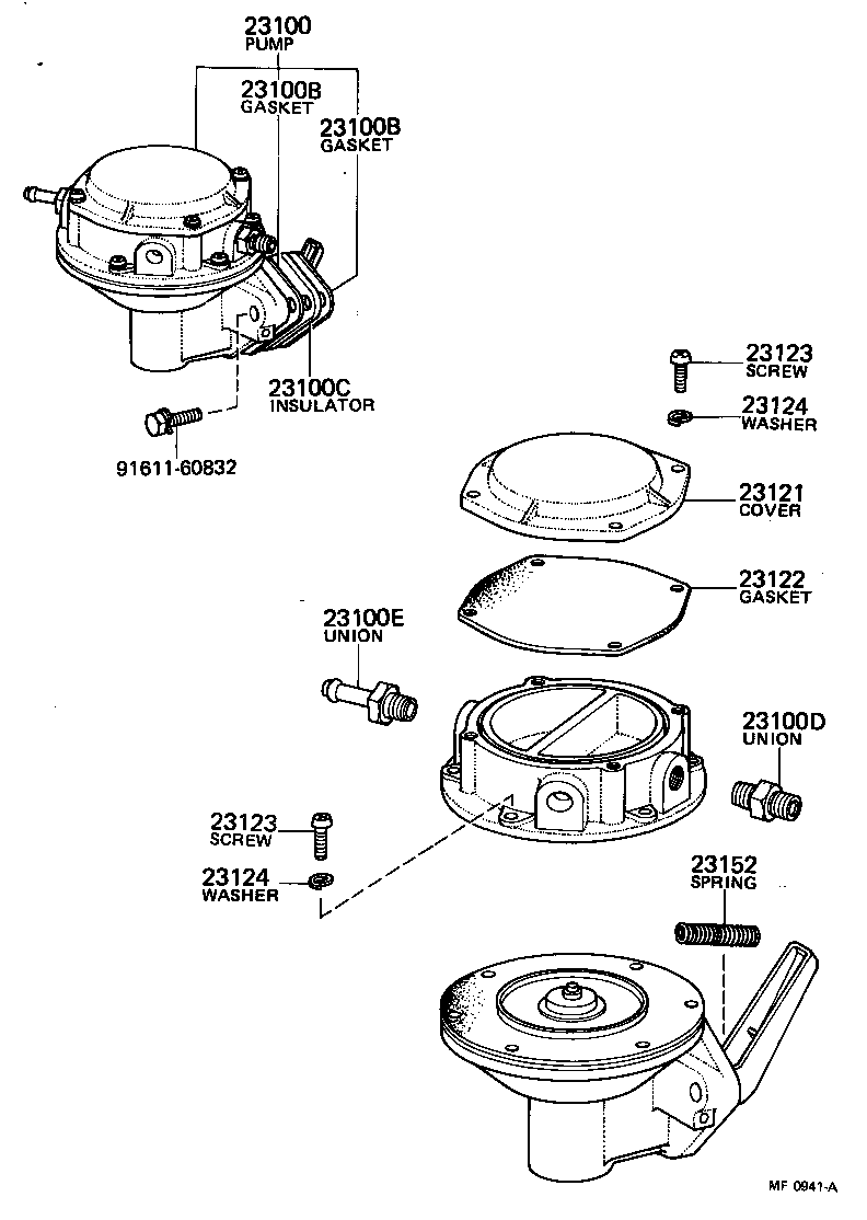  CRESSIDA |  FUEL PUMP PIPE