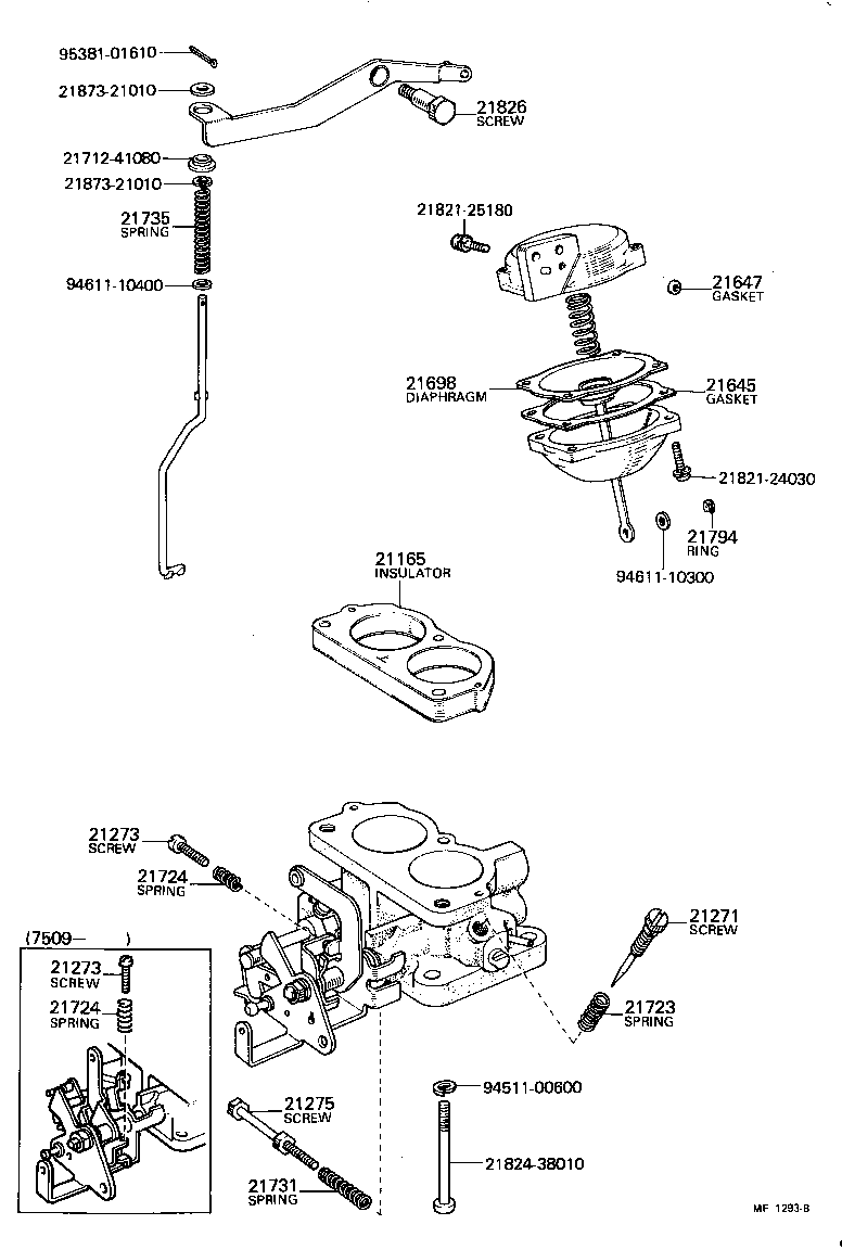  LAND CRUISER 40 45 55 |  CARBURETOR