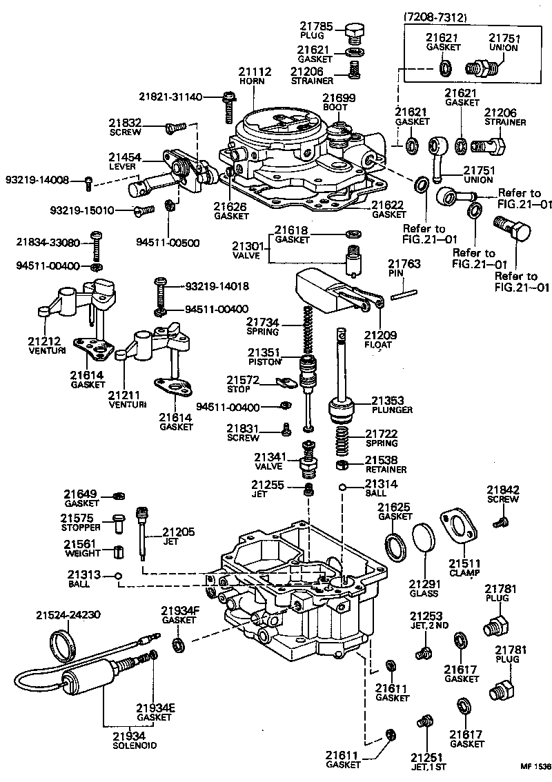  CARINA |  CARBURETOR
