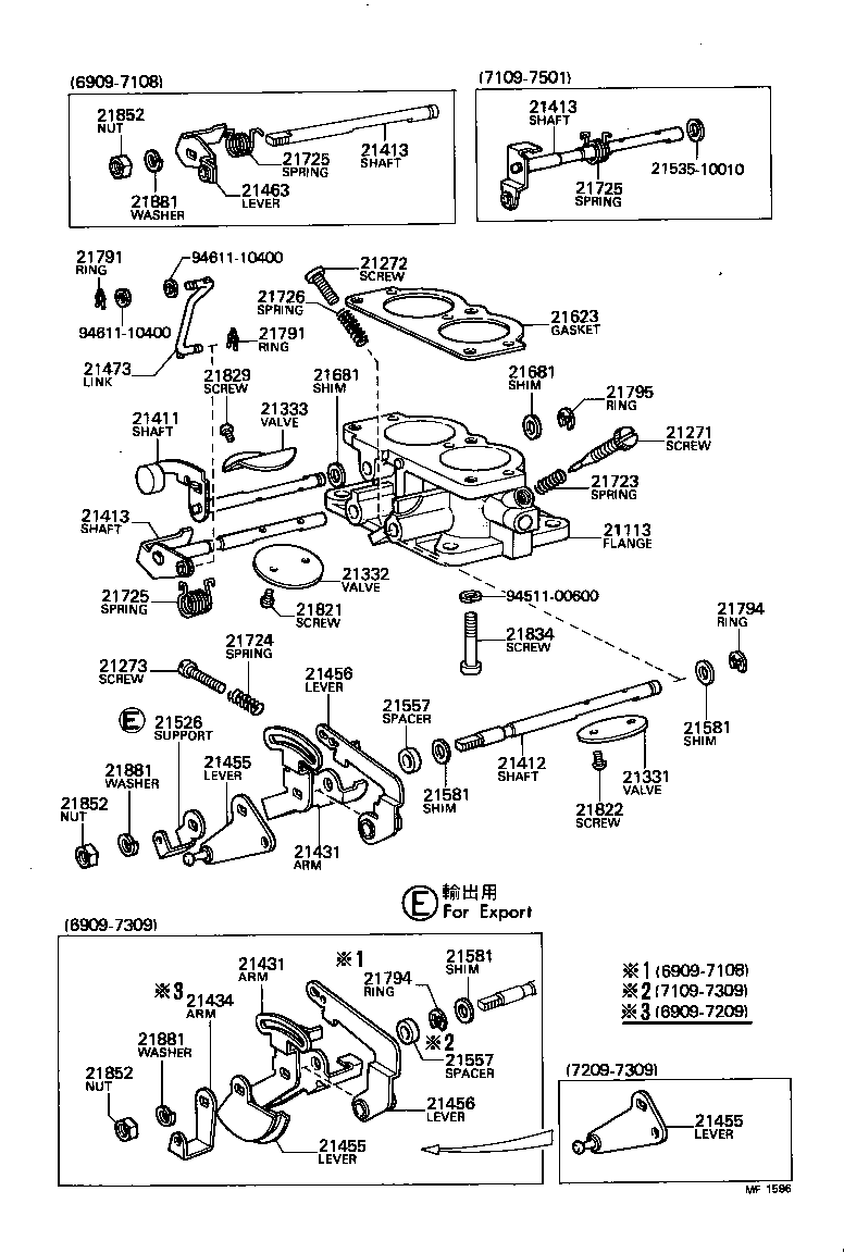  LAND CRUISER 40 45 55 |  CARBURETOR