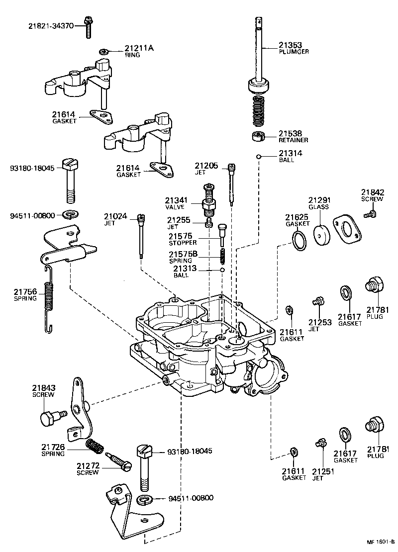  LAND CRUISER 40 45 55 |  CARBURETOR
