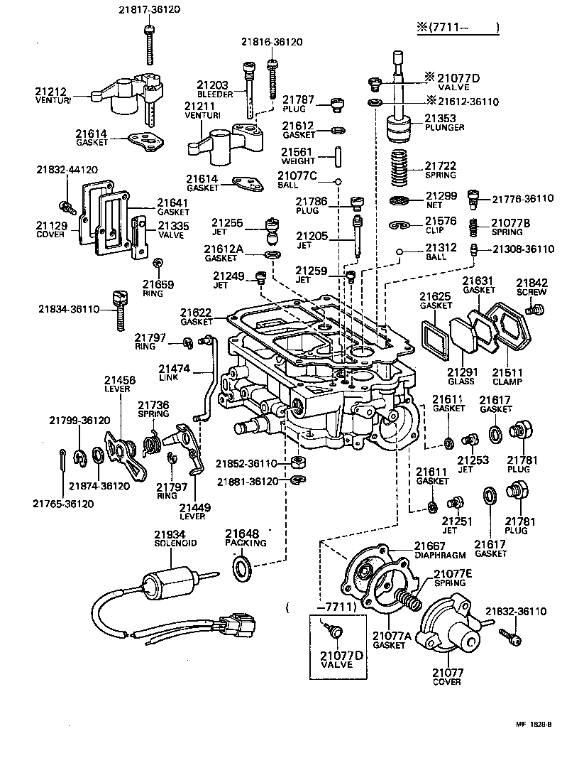 HILUX |  CARBURETOR