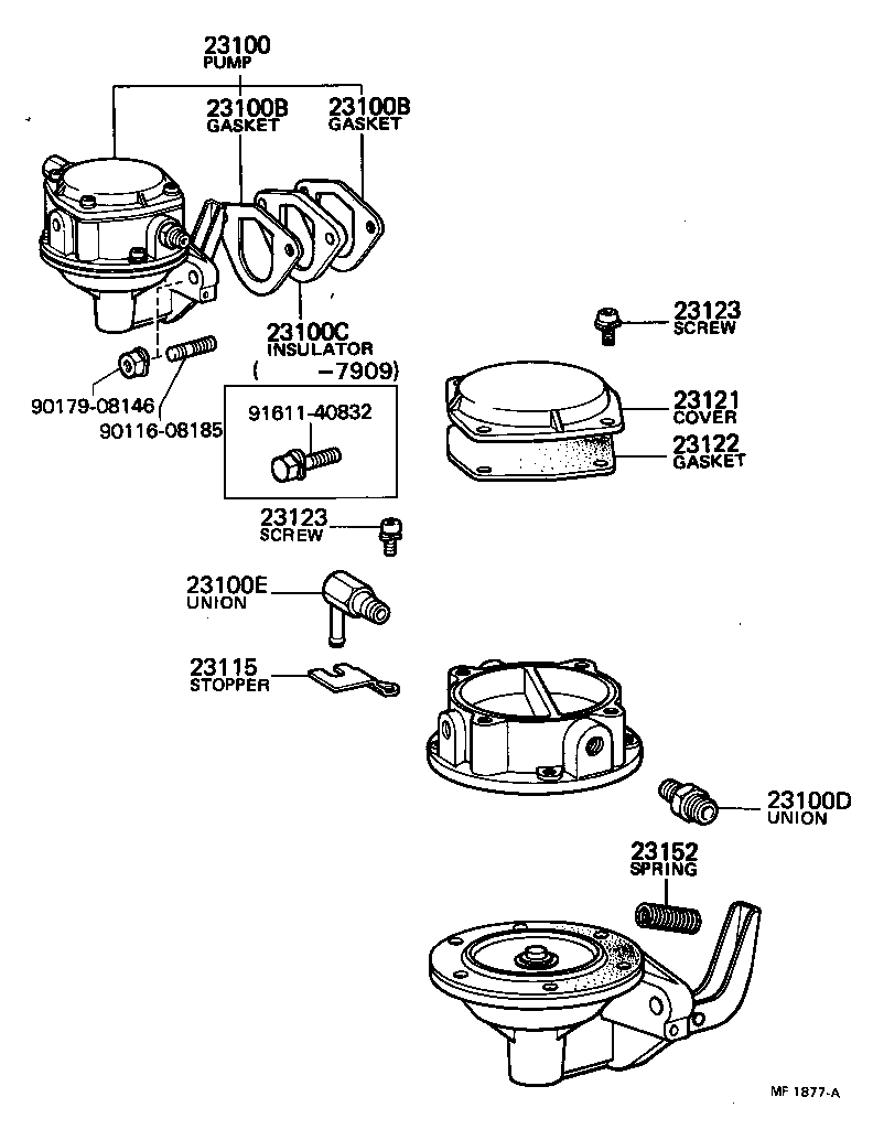  COASTER |  FUEL PUMP PIPE