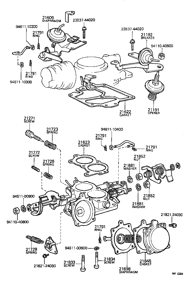  CROWN |  CARBURETOR