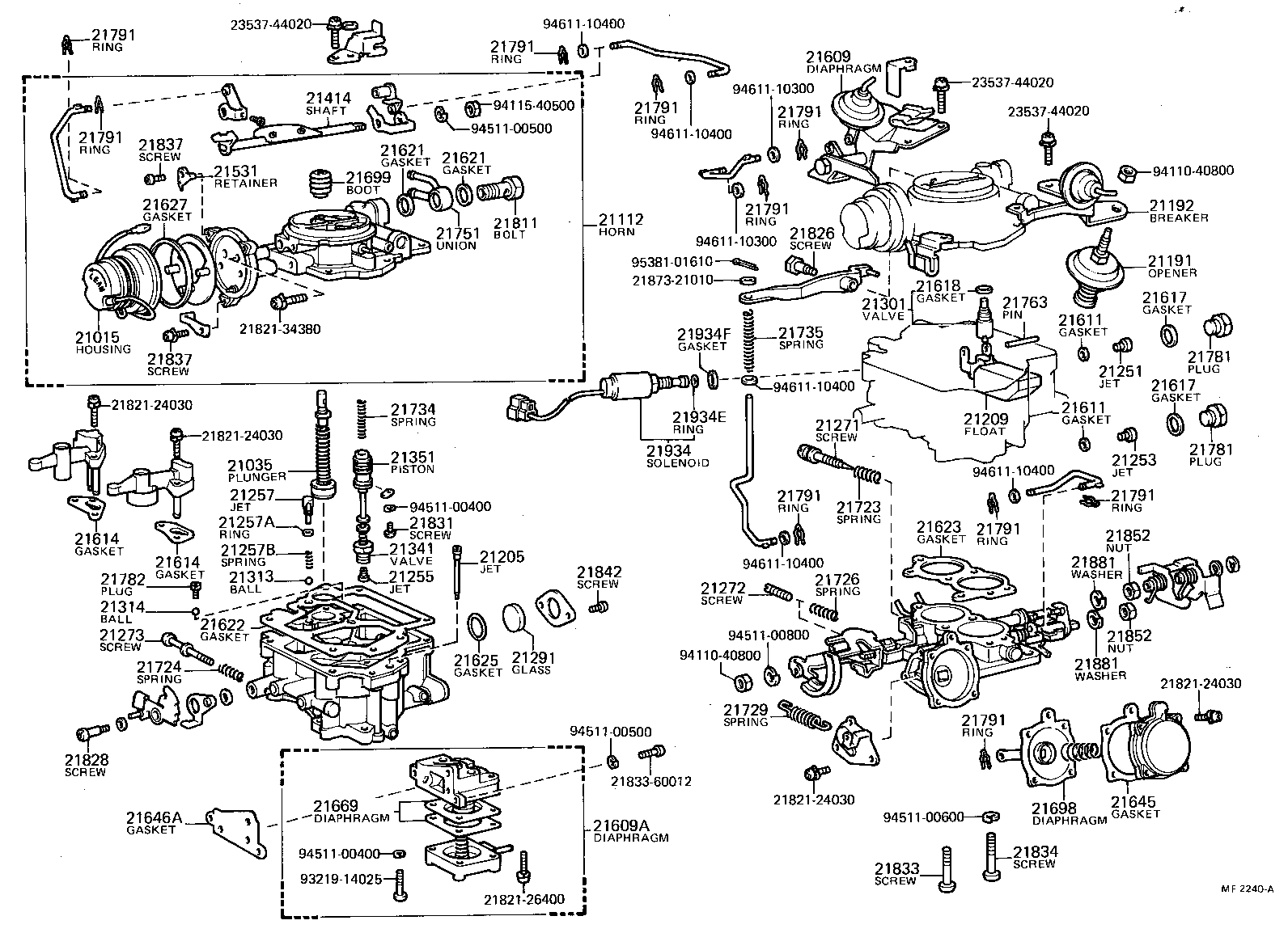  CRESSIDA |  CARBURETOR