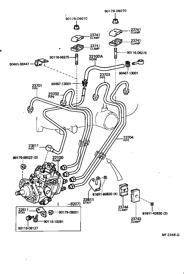  CROWN |  INJECTION PUMP ASSEMBLY