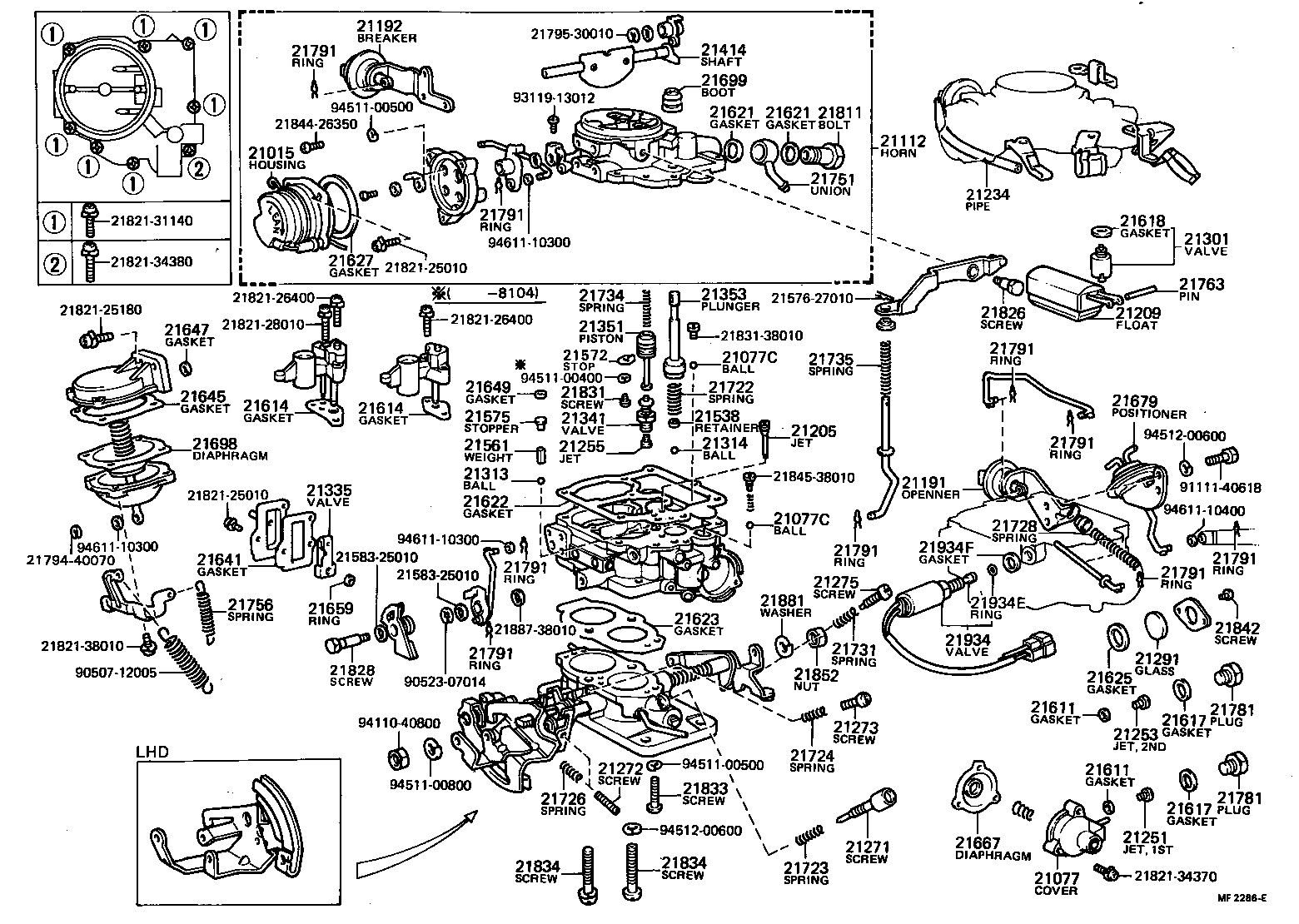  CARINA |  CARBURETOR