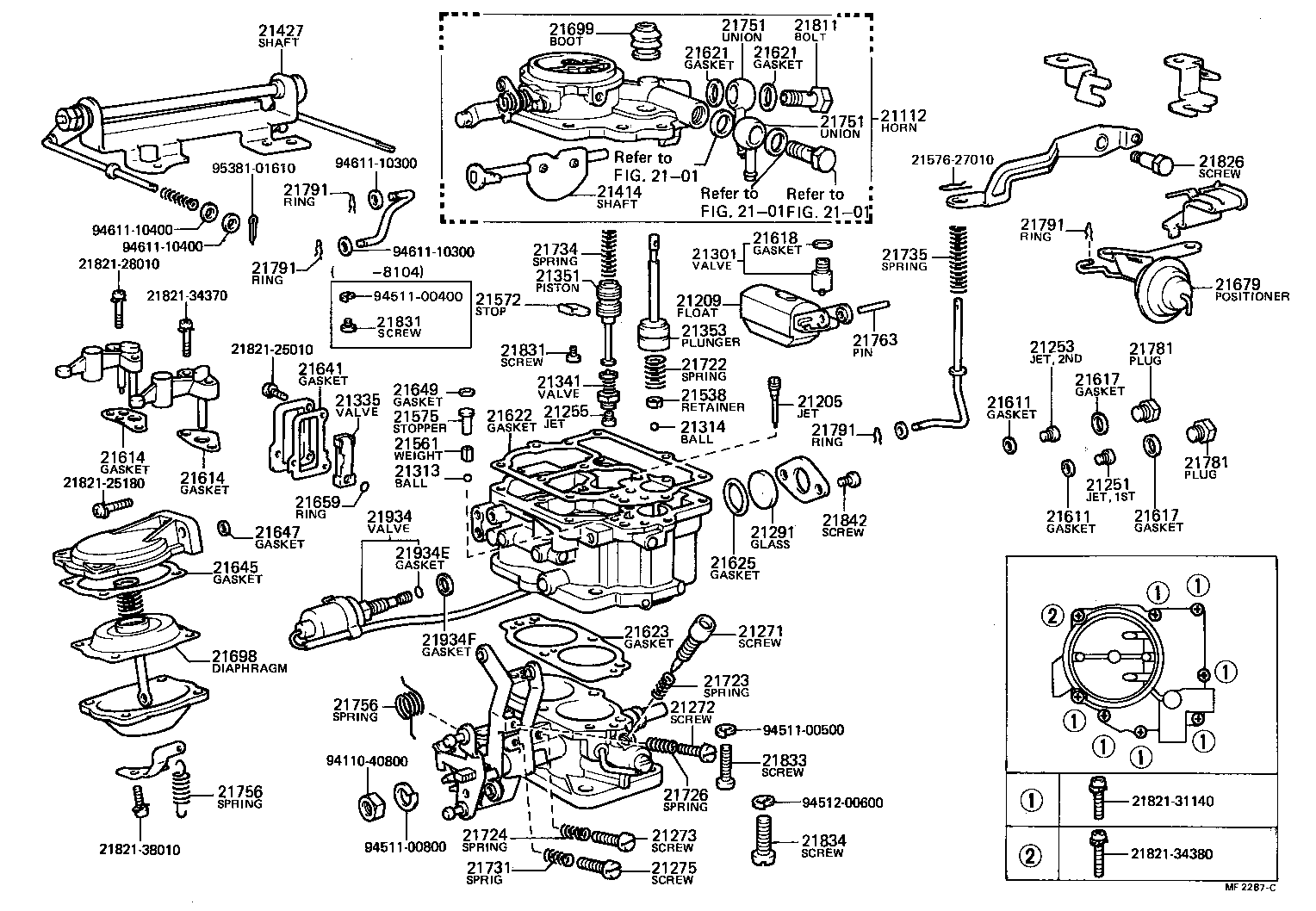  CARINA |  CARBURETOR