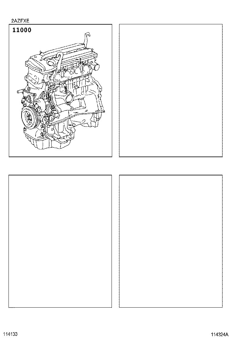  PREVIA |  PARTIAL ENGINE ASSEMBLY