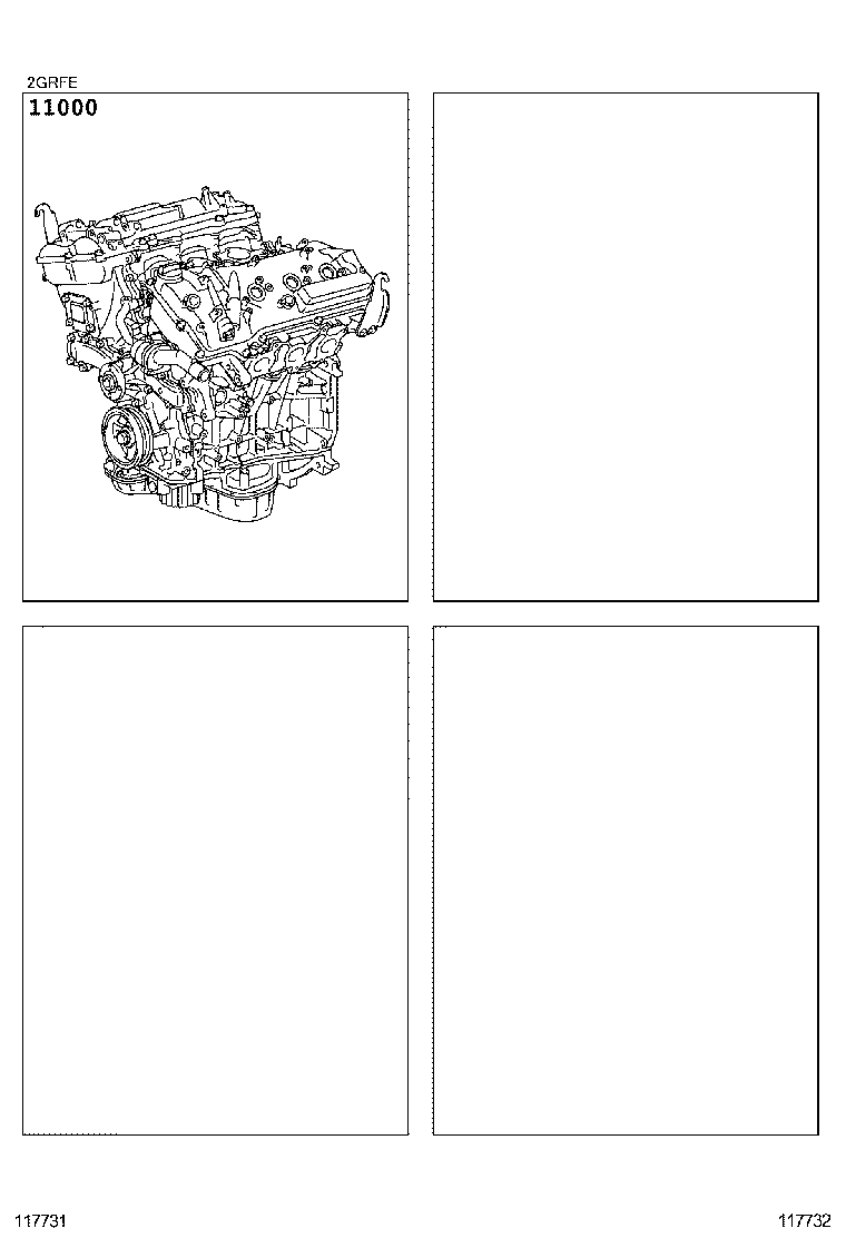  AVALON |  PARTIAL ENGINE ASSEMBLY